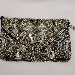 beaded clutch